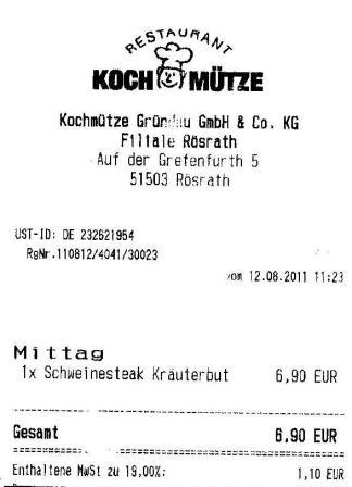 dbet Hffner Kochmtze Restaurant